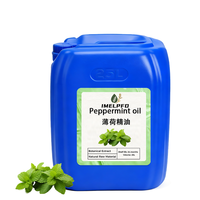 Huile essentielle de menthe poivrée pure, huile végétale naturelle pour diffuseur d'aromathérapie et fabrication de cosmétiques