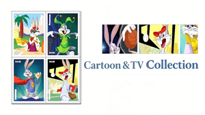 Álbum de <span class=keywords><strong>Sellos</strong></span> Postales de 100 Países, Incluyendo Estados Unidos, con Diseño de Bugs Bunny, Etiquetas Postales de 2020 - Product Image 6