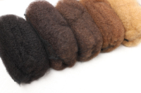Vente en gros d'extensions de cheveux vierges humains 100% Afro Kinky Curly Bulk pour Dreadlocks Loc Remy Tressage Cheveux frisés crépus de haute qualité