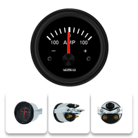 Wenle 190-503 AMP Jauge 12V 24V Voiture Moto Camion Bateau Universel 52mm 100-0-100A AMPS Jauge Mètre
