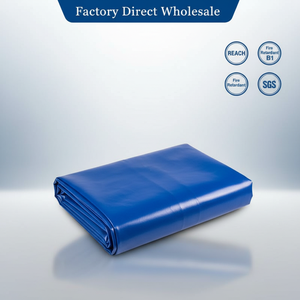 Custom 1000d 340-610gsm <b>Waterproof</b> Heavy Duty Covering Pvc Coated <b>Sheet</b> Fireproof Tarps Tarpaulin Roll for Tent Truck Cover - Product Image 3