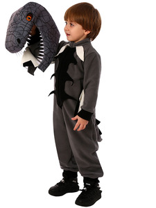 Nuevo Mono de Fiesta para Niños, Disfraz de Dinosaurio con Accesorios para la Cabeza, Disfraz de Halloween para Niños - Product Image 6