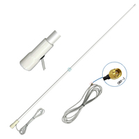 Antenne marine VHF 156-163 MHz, antenne de bateau, antenne de communication
