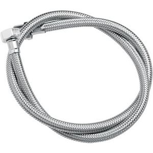 Manguera Flexible para Grifo de Pedal de 80 cm, Conexión de Plomería de Acero Inoxidable - Product Image 1