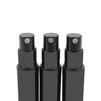 Flacon atomiseur de parfum vide en plastique PP de 2 ml, 3 ml, 5 ml avec pompe à clipser, sans fuite, impression sérigraphique et dorure