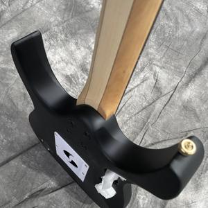 أسود ماركة ابن 7 فولت جيتار كهربائي جسم غير لامع مع الأجهزة الذهبية الشحن السريع في المخزون - Product Image 5