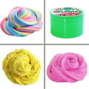 Hot Sale DIY Non-toxic Puff Slime Stress Relief Toy with <b>Clay</b> Silicone Plastic Materials Twelve Colors - Product Image 4