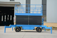Plateforme élévatrice mobile à ciseaux, fabriquée avec des matériaux durables pour des performances solides, portée jusqu'à 14 m
