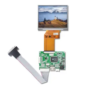3.5インチ640x480高解像度TFT IPS LCDディスプレイスクリーン、カスタマイズ可能なタッチスクリーンとRGB54ピンインターフェイス
