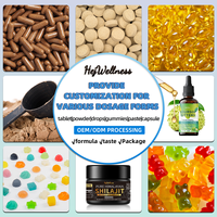 Gélules d'astaxanthine en marque privée, complément antioxydant naturel pour l'éclat de la peau et le soutien du système immunitaire