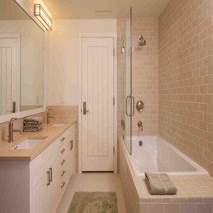 Style campagnard de l'industrie Rénovation de maison Caractéristiques de sécurité Dalle de bois pour pépinière Portes extérieures en bois - Product Image 2