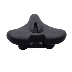 Nuevo Sillín <span class=keywords><strong>de</strong></span> <span class=keywords><strong>Bicicleta</strong></span> <span class=keywords><strong>de</strong></span> Montaña Ancho, con Cojín Suave, Carcasa <span class=keywords><strong>de</strong></span> Cuero, Polipropileno Impermeable, Asiento Acolchado con Refrigeración y Ventilación - Product Image 2