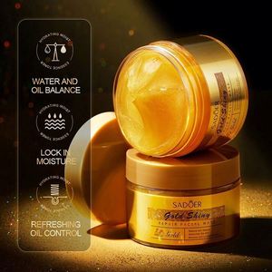 SADOER Maschera Viso all'Oro 24k Naturale e Organica, Schiarente e Illuminante, con Collagene, Effetto Peeling, Maschera in Argilla per la Cura della Pelle - Product Image 4