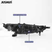 Projecteur LED JUSHUN pour Toyota Corolla Cross 22-26, phares à lentille LED améliorés, luminosité accrue de 200%