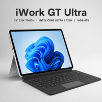 IWork GT Ultra untuk ALLDOCUBE 13 2.5K Touch 2in1 Win11 Intel Ultra 5 125H 16G 1TB Pendingin Kipas Ganda PC Tablet Komputer