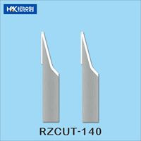 HRK Wolframkarbid-Oszillationsklinge Passend für Ruizhou RZCUT CNC-Vibrationsschneidemaschine für Leder-, Schaum- und Verbundwerkstoffschnitt
