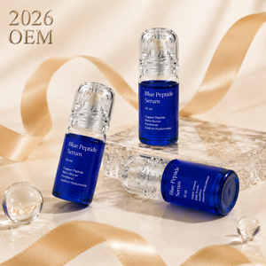 Sérum hydratant au peptide bleu 10 ml, essence hydratante pour le visage au peptide de cuivre, soin de la peau, OEM ODM, étiquette privée, logo personnalisé - Product Image 2