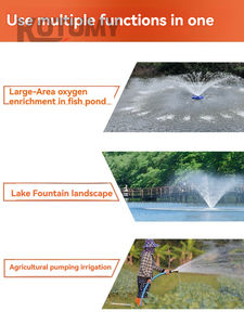 Высококачественный 220 В плавающий водяной насос для садовой аэрации креветок и рыбок дренаж новое состояние с сердечником двигателя - Product Image 3