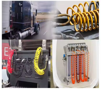 Selang Rem Udara Koil Pra-Pengkrimp yang Stabil Secara Dimensi pada Suhu Variabel untuk Suku Cadang Sirkuit Rem Semi-Trailer