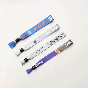 Pulseras de la Amistad de Tela de Lujo para Niño y Niña, Pulsera Personalizada con Logo - Regalo para Bodas - Product Image 6