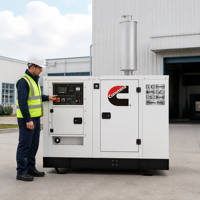 Groupe électrogène diesel insonorisé haute performance à faible consommation de carburant avec ATS et remorque mobile pour la sauvegarde des centres de données télécoms – Meilleur prix