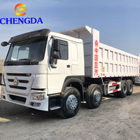 Camion à benne basculante Man Diesel 6x4 8x4 à 12 roues à bas prix Camion à benne basculante à benne basculante Howo 30t minier d'occasion pour l'Afrique