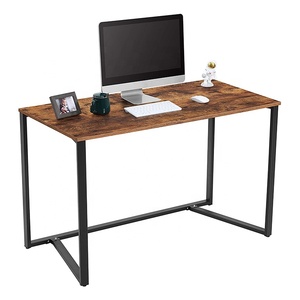 Tables pliantes en bois avec structure métallique, très vendues, pour la maison, le <span class=keywords><strong>bureau</strong></span>, les enfants, les adultes, table d'étude, table de travail, <span class=keywords><strong>bureau</strong></span> pliable pour ordinateur - Product Image 5