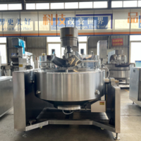 Machine à faire de la sauce caramel à contrôle de température précis, mélangeur planétaire pour confiserie turque, cuisinière à gaz, électrique ou à huile thermique