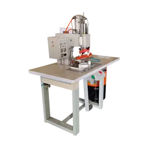 Pneumatic Double Head High Frequency Leather Embossing Welding Machine