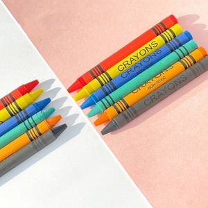 Nuevo Juego de Crayones Seguros y No Tóxicos <span class=keywords><strong>para</strong></span> Niños, 12 Colores, <span class=keywords><strong>para</strong></span> Tareas Escolares, Pintura, Dibujo Creativo en el Aula - Product Image 3