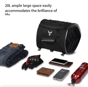 Para <span class=keywords><strong>MOTOCENTRIC</strong></span> Tail Bag Oxford Material 12x11x10 pulgadas motocicletas bolsas de viaje correa de hombro apta para Honda Xadv 750 - Product Image 3