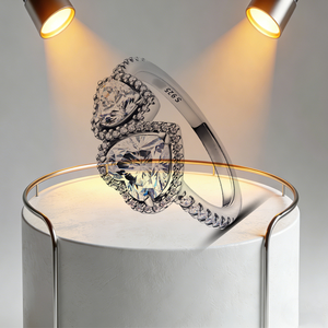 <span class=keywords><strong>Anillo</strong></span> Europeo Nuevo <span class=keywords><strong>de</strong></span> <span class=keywords><strong>Plata</strong></span> 925 con Lazo Rosa y Rojo, Talla 6789, Apto para Mujeres y Hombres, Joyería para Fiestas, Moda y Bodas - Product Image 5