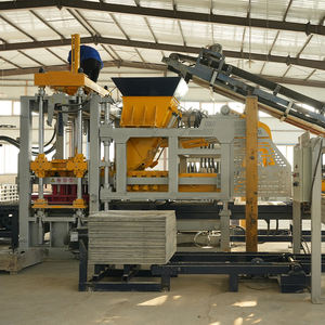 Machine de fabrication automatique de <span class=keywords><strong>briques</strong></span> pavées Machines QT10-15 pour la fabrication de blocs de béton Machine à blocs de béton au Mexique Ciment 11000 - Product Image 2