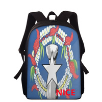 Sac à dos en polyester à motif Saipan imprimé sur mesure, grande capacité, décontracté, pour les trajets quotidiens, les voyages en plein air et les cadeaux d'anniversaire