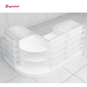 Mesa de caja registradora con diseño de supermercado, Mostrador de caja registradora - Product Image 4