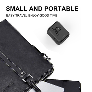 Adattatore da viaggio universale per tutte le esigenze di ricarica in tutto il mondo con Logo personalizzato USB a <span class=keywords><strong>2</strong></span> tipo <span class=keywords><strong>c</strong></span> adattatore porta di ricarica - Product Image 6