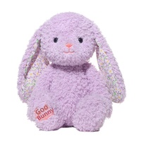 Peluche Lapin Zhuoqu Yami Ultra-Douce, Adorable Petite Poupée Lapin, Compagnon Réconfortant, Cadeau d'Anniversaire Parfait en Polyester