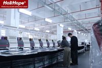 Machine à broder industrielle Holihope pour vêtements, 6 têtes, 15 aiguilles, pour casquettes plates et t-shirts - Prix