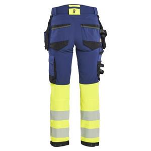 BLAKLADER - 702516488933D22 Pantalón Mujer Hi-Vis 4 vías stretch Azul marino/Amarillo Hi-vis-EAN 7330509928929 ROPA DE TRABAJO DE LA HI-VIS - Product Image 2
