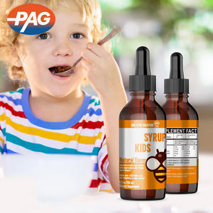 喉を落ち着かせる子供のビタミンとサプリメントは子供のための子供のOEM液体シロップを落とします - Product Image 2