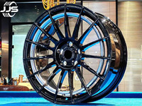 JJSESS Jantes de voiture forgées 6061-T6 de luxe entièrement personnalisables avec blocage central, compatibles Ferrari SF90 Lamborghini Panamera