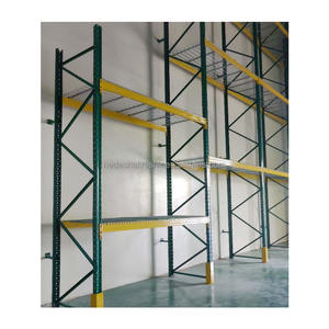 Sistema de Estanterías de Acero Industrial de Alta Resistencia para Almacenes, Unidades de Almacenamiento Ajustables, Estanterías para Paletas - Product Image 1