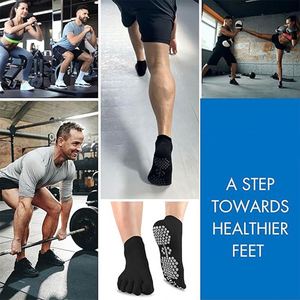 Calcetines Deportivos con Agarre Antideslizante para Pilates, Gimnasio en Casa - Product Image 5