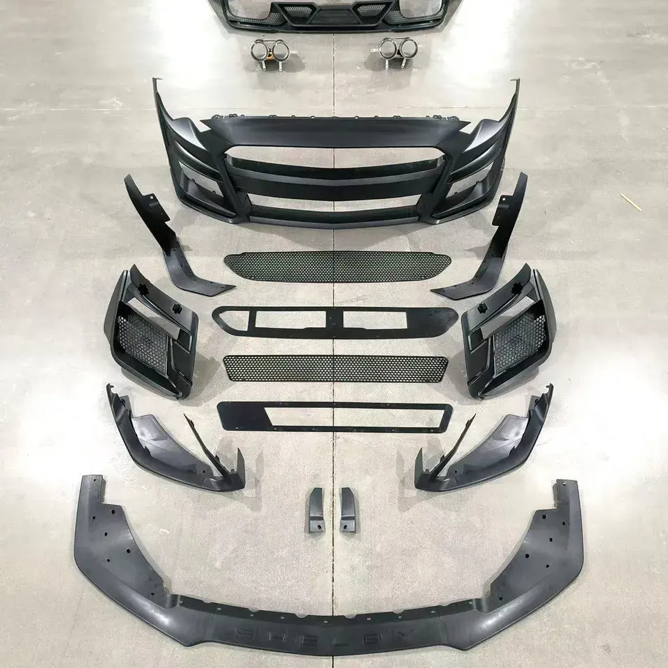 מושלם ABS PP חומר של גוף ערכת עבור מוסטנג שדרג לGT 500 Shelby עבור קלאסי חלקי רכב