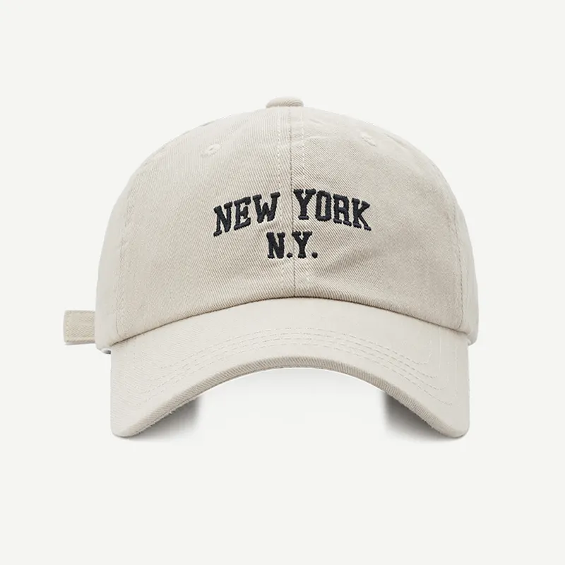 Casquettes New York brodé gorras fantaisie bord incurvé casquettes hommes chapeaux casquettes de baseball logo personnalisé