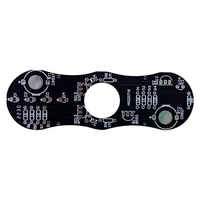 Kit de bricolage de gyroscope rotatif à LED, soudure SMD, rotation POV, diode colorée lumineuse, kit de gyroscope d'entraînement, kit de pratique de soudure