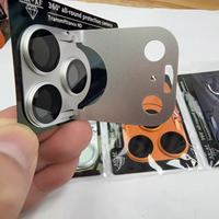 Protection d'objectif d'appareil photo pliable pour iPhone 18 Pro, support intégré AR invisible, film en verre trempé pour iPhone 18 Pro Max