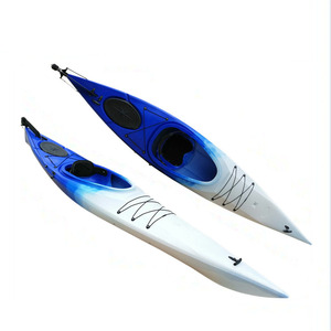 Kayak de pêche en tandem étanche pour lac, <span class=keywords><strong>canoë</strong></span> monoplace, kayak individuel <span class=keywords><strong>à</strong></span> assise intérieure - Product Image 4