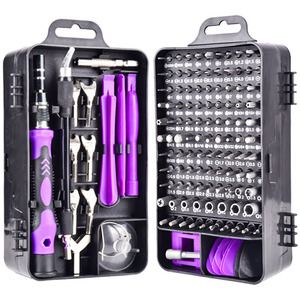 Weeks 135 In 1 Screwdriver Set S2 Steel Magnetic Insulated For Mobile Phone Watch Repair Clock Making Tool Kit - Product Image 5