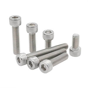 Acier inoxydable Din 912 A2 70 A4-80 M2 M8 M12 Allen Vis à tête <span class=keywords><strong>hexagonale</strong></span> à six pans creux Din912 304 316 Vis à boulon à <span class=keywords><strong>clé</strong></span> Allen - Product Image 4